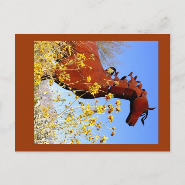 Cartão Postal "Cavalo de Ferro" (Frente)