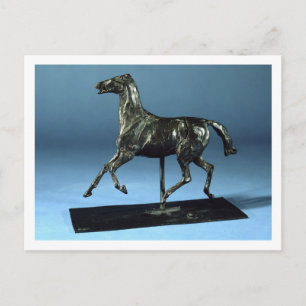 Cartão Postal Cavalo de Trote (bronze)