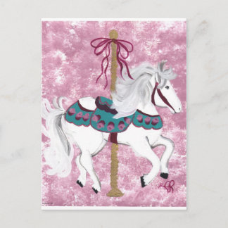 Cartão Postal Cavalo do carrossel