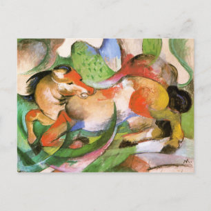 Cartão Postal Cavalo Pulverizante (Springendes Pferd)