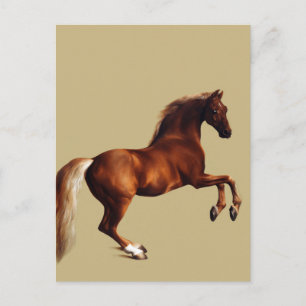 Cartão Postal Cavalo Whistlejacket por George Stubbs