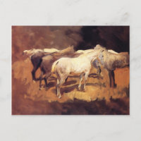 Cavalos de Sargent- do cantor de John em Palma