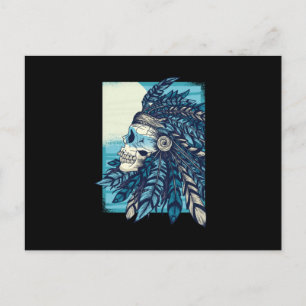 Cartão Postal Caveira Nativa