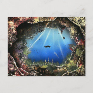 Cartão Postal Caverna Aquática