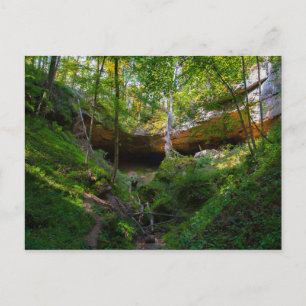 Cartão Postal Caverna de Hosak, Ohio