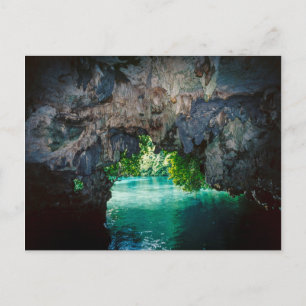 Cartão Postal Caverna de Morcegos em Airai, Palau, Micronésia