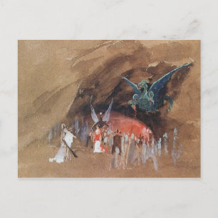 Cartão Postal Caverna dos Dragões de Ryabushkin