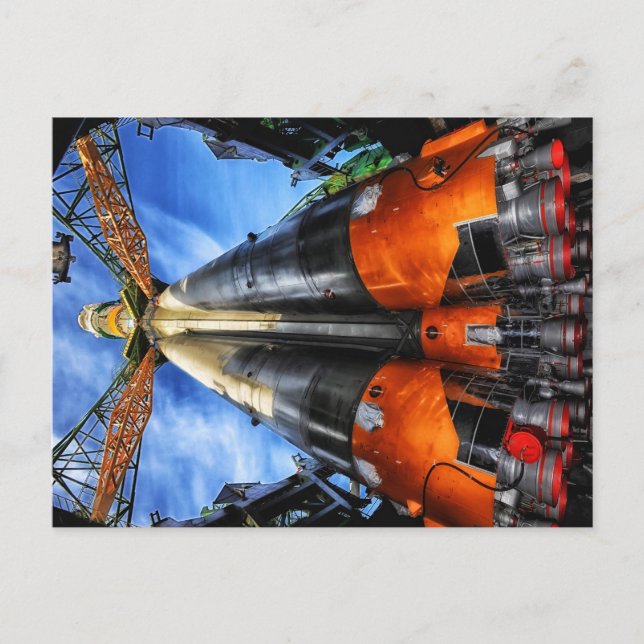 Cartão Postal Cazaquistão Rakete (Frente)