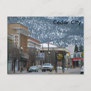 Cartão Postal Cedar City