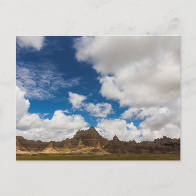 Cartão Postal Cedar Pass Area, Badlands National Park, SD (Frente)