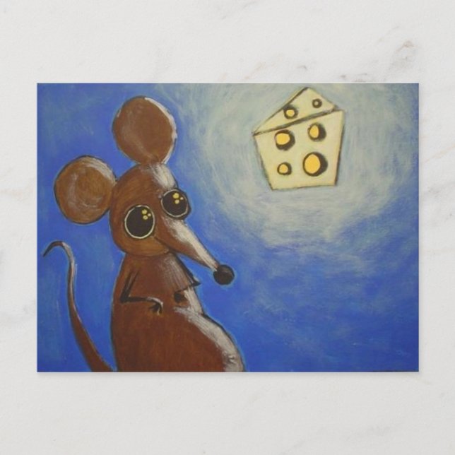 Cartão Postal cego por ele (Frente)