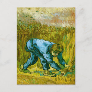 Cartão Postal Ceifador com Doença (depois de Millet),Van Gogh de