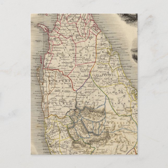 Cartão Postal Ceilão (Frente)