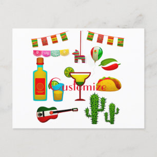 Cartão Postal Celebração Cinco de Mayo Thunder_Cove