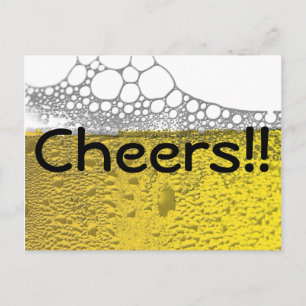 Cartão Postal Celebração de Cerveja