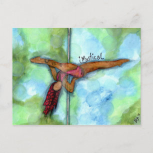 Cartão Postal Celebrando a Malhação de vara