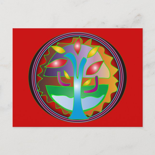 Cartão Postal Celebrar a vida (Frente)