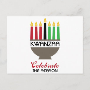 Cartão Postal Celebrar Kwanzaa
