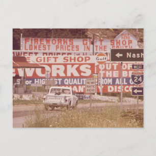 Cartão Postal Celebrar vamos! - Vintage