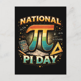 Cartão Postal Celebrate Pi