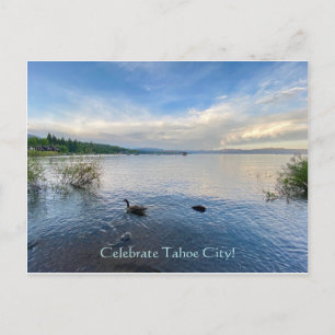 Cartão Postal Celebre Tahoe City!