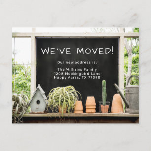 Cartão Postal Celeiro Rústico Galpão de Jardinagem Nós nos Mudam