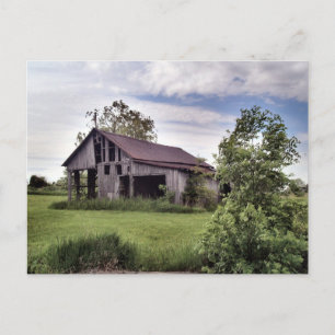 Cartão Postal celeiros do interior de ohio