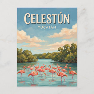Cartão Postal Celestún México