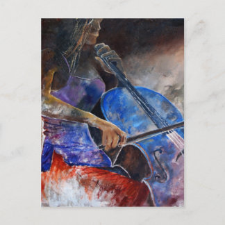 Cartão Postal cello 560308