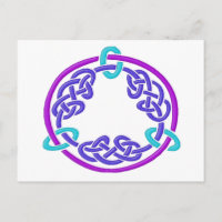 Celtic Knot 7 Purple
