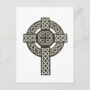 Cartão Postal Celtic Knot Cross