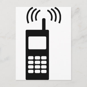 Cartão Postal celular celly mobil útil