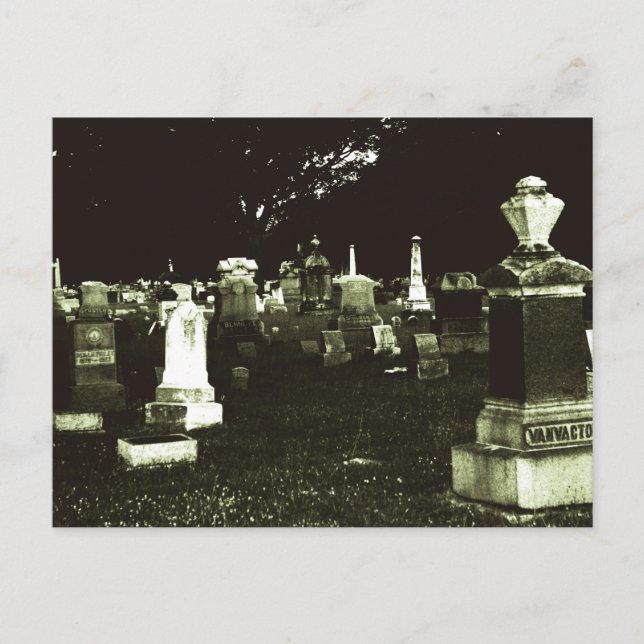 Cartão Postal Cemitério antigo (2) (Frente)