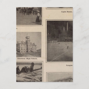 Cartão Postal Cena Aberdeen, Washington