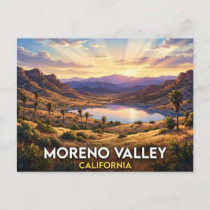 Cartão Postal Cena Cinematográfica do Vale Moreno Califórnia