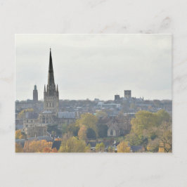 Cartão Postal Cena da cidade de Norwich
