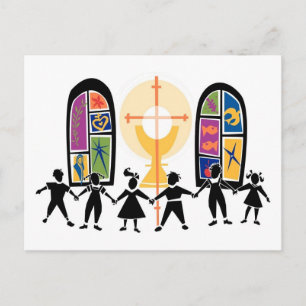Cartão Postal Cena da Juventude Cristã