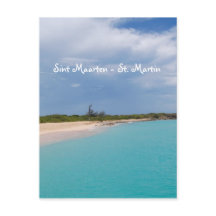 Cena da Praia de Sint Maarten - St. Martin