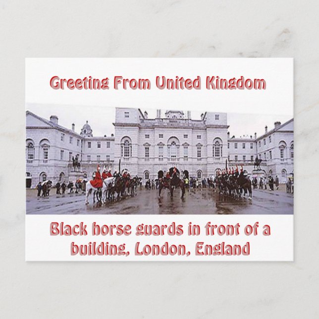 CARTÃO POSTAL CENA DE LONDON ENGLAND (UK) (Frente)