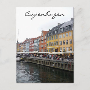 Cartão Postal cena de nyhavn