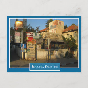 Cartão Postal Cena de rua em Jericó, Palestina