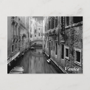 Cartão Postal Cena de Veneza