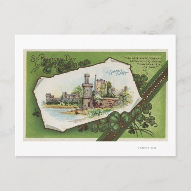Cartão Postal Cena do Castelo de Shane (Frente)