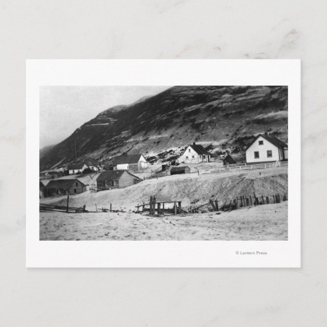 Cartão Postal Cena Inicial de Kodiak, Fotografia do Alasca (Frente)