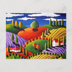 Cartão Postal Cena Tuscana