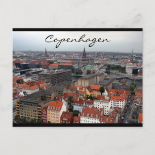 Cartão Postal cena urbana de copenhagen