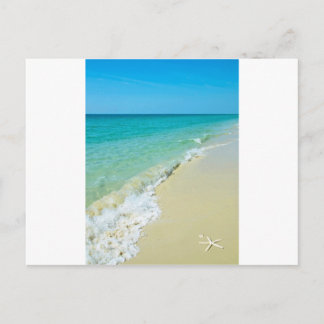 Cartão Postal Cenário da praia