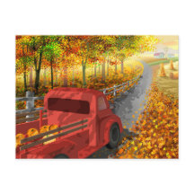 Cenário Outonal Colorido