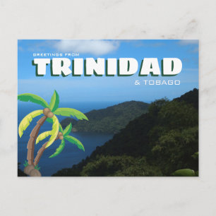 Cartão Postal Cenário Paisagístico Trinidad e Tobago  