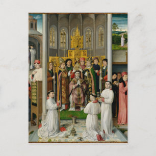 Cartão Postal Cenas da Vida do Santo Augustine